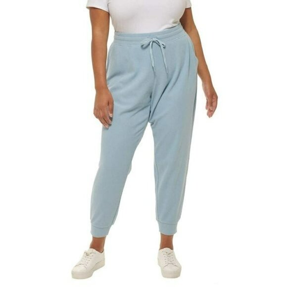 NWT Marc NY by Andrew Marc Adjustable Drawstring Soft Ribbed Active Pants Jogger - Picture 5 of 8